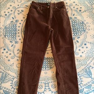 Urban Outfitters BDG high rise mom fit corduroys